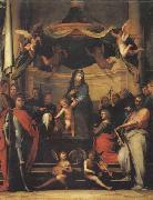 BARTOLOMEO, Fra The Mystic Marriage of St.Catherine oil painting on canvas